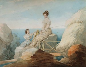 女皇亚历山德拉和大公夫人玛丽亚尼古拉耶夫娜的肖像 作者 彼得·费奥多罗维奇·索科洛夫